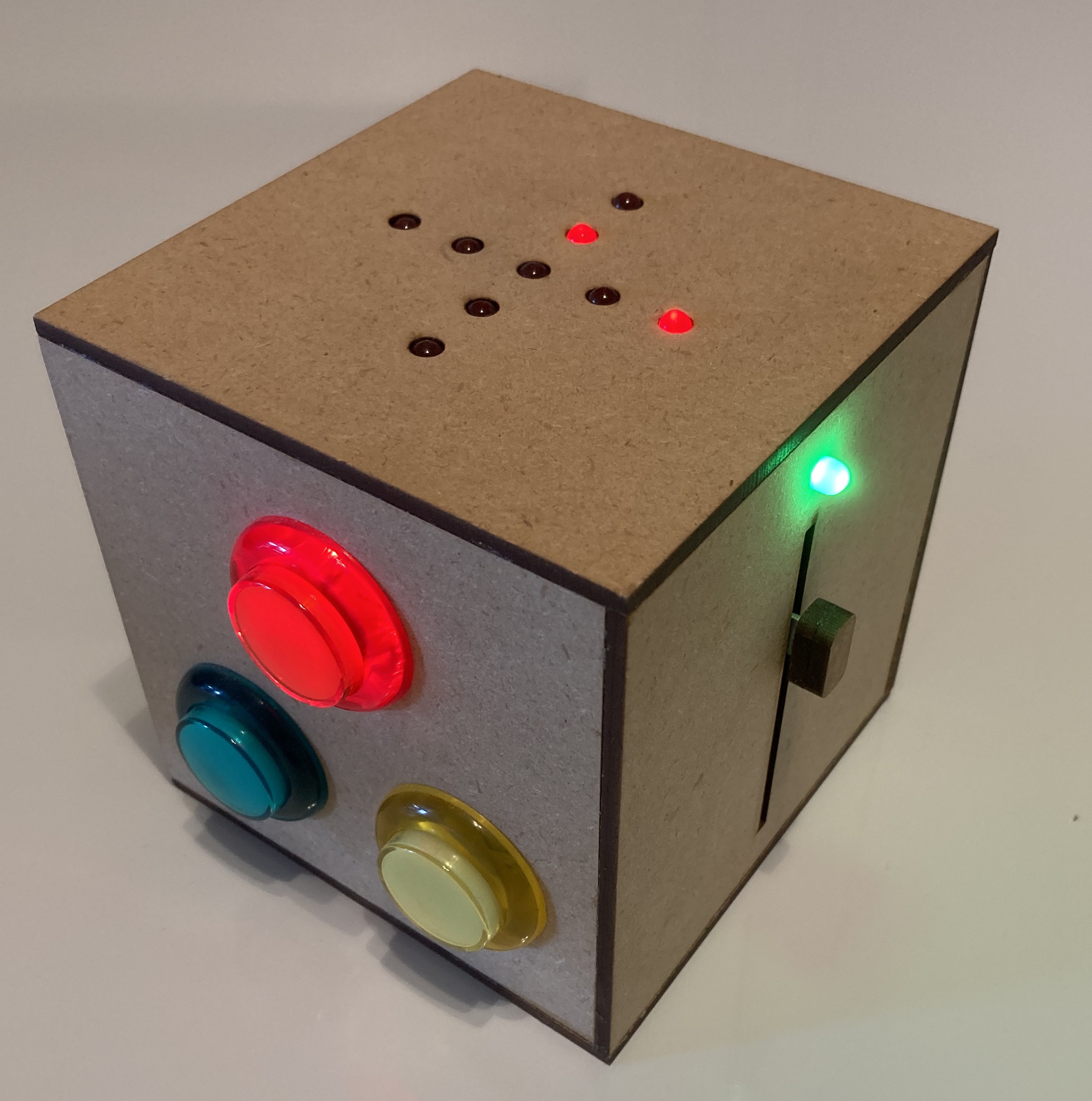 Puzzle Box Lit Up